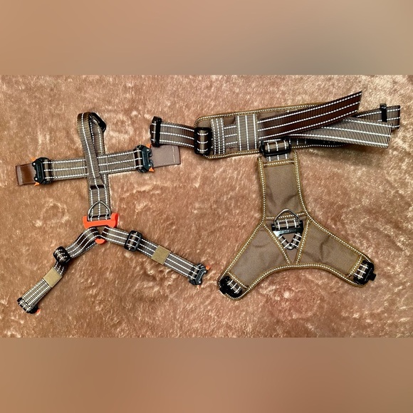 ICEFANG K9 Leash Harness Y-Shaped Adjustable Chest No Pull Front Clip (L) - Picture 10 of 12